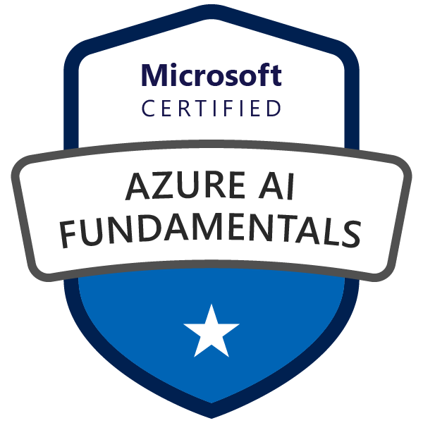 Microsoft Certified: Azure AI Fundamentals (AI-900)